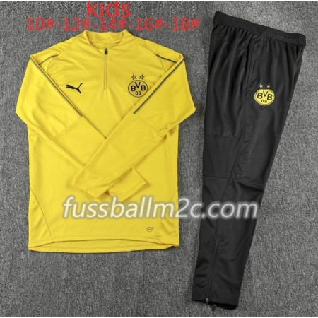Borussia Dortmund Kinder Sweatshirts Anzüge Gelb 2018-2019